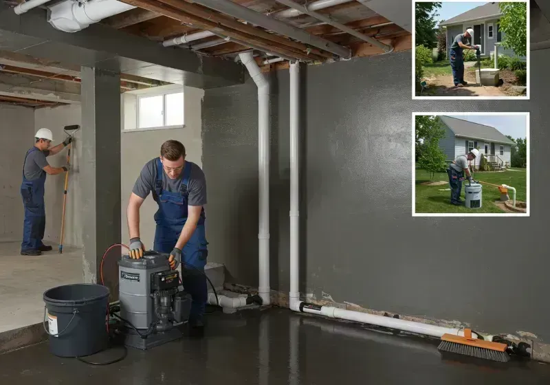 Basement Waterproofing and Flood Prevention process in Steelville, MO